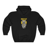 Night Play - Unisex Hooded Sweatshirt | Purr-fect Brews