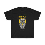 Night Play [CAT LOVERS] - Unisex T-shirt | Purr-fect Brews