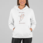 Don't Worry You Can Do It - Unisex Hooded Sweatshirt - Purr-fect Brews