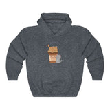 This All Makes Sense After Coffee - Unisex Hooded Sweatshirt | Purr-fect Brews