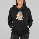 I do what I want with my partner in crime... My Cat - Female Hooded Sweatshirt - Purr-fect Brews