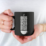 Ideas Come After Coffee - Black Mug - Purr-fect Brews