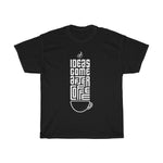 Ideas Come After Coffee - Comfy Unisex T-shirt - Purr-fect Brews