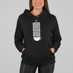 Ideas Come After Coffee - Unisex Hooded Sweatshirt - Purr-fect Brews