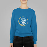 Life Begins After Coffee - Unisex Crewneck Sweatshirt - Purr-fect Brews