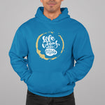 Life Begins After Coffee - Unisex Hooded Sweatshirt - Purr-fect Brews