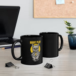 Night Play - Black Mug - Purr-fect Brews