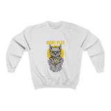 Night Play - Unisex Crewneck Sweatshirt - Purr-fect Brews