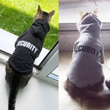 Security Meow Ranger Outfit (Purr-fect if your cat chose to spend its life defending you, hooman) - Purr-fect Brews