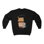 This All Makes Sense After Coffee - Unisex Crewneck Sweatshirt - Purr-fect Brews