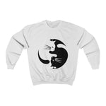 Yin and Yang - Unisex Crewneck Sweatshirt - Purr-fect Brews