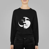 Yin and Yang - Unisex Crewneck Sweatshirt - Purr-fect Brews